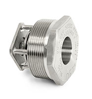 1 303 SS BSSV Style Vacuum Breaker Threaded In-Line Check Valve"