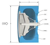 WLC® Cast Iron Body Check Valves - 3